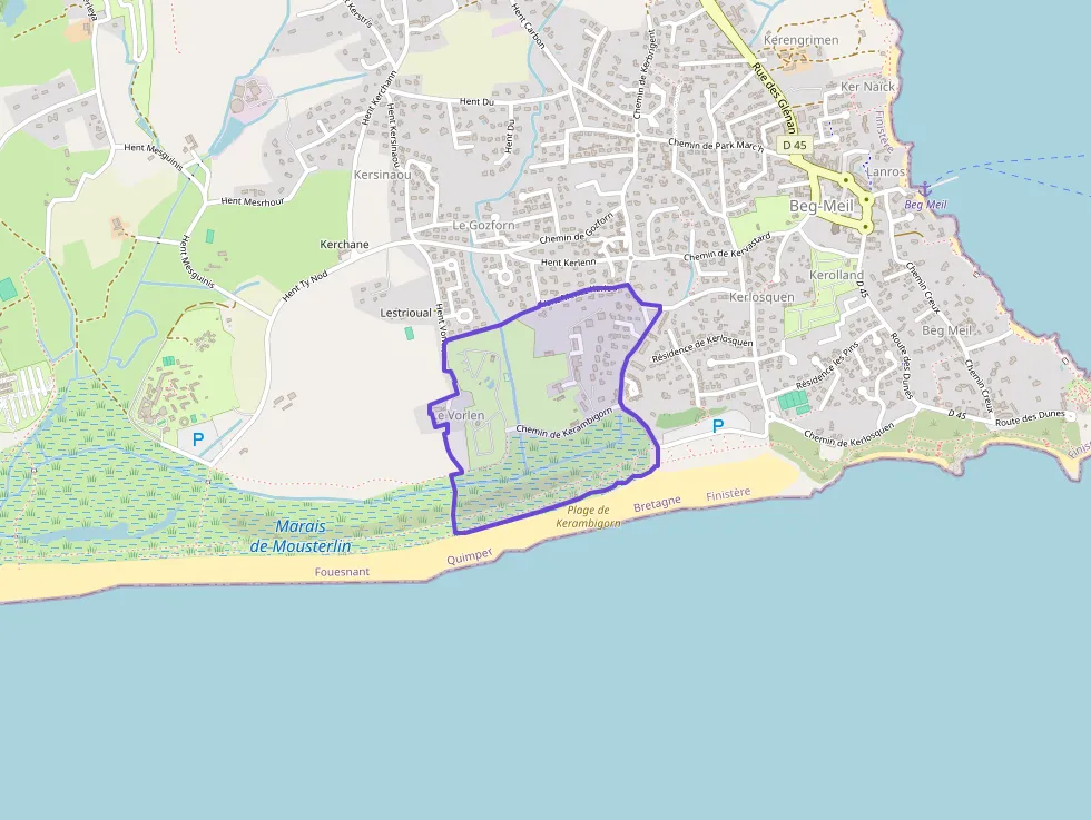 Appartement 39 m² deux pieces à vendre à Fouesnant