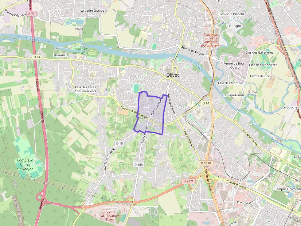 Appartement 52 m² trois pièces à vendre à Olivet