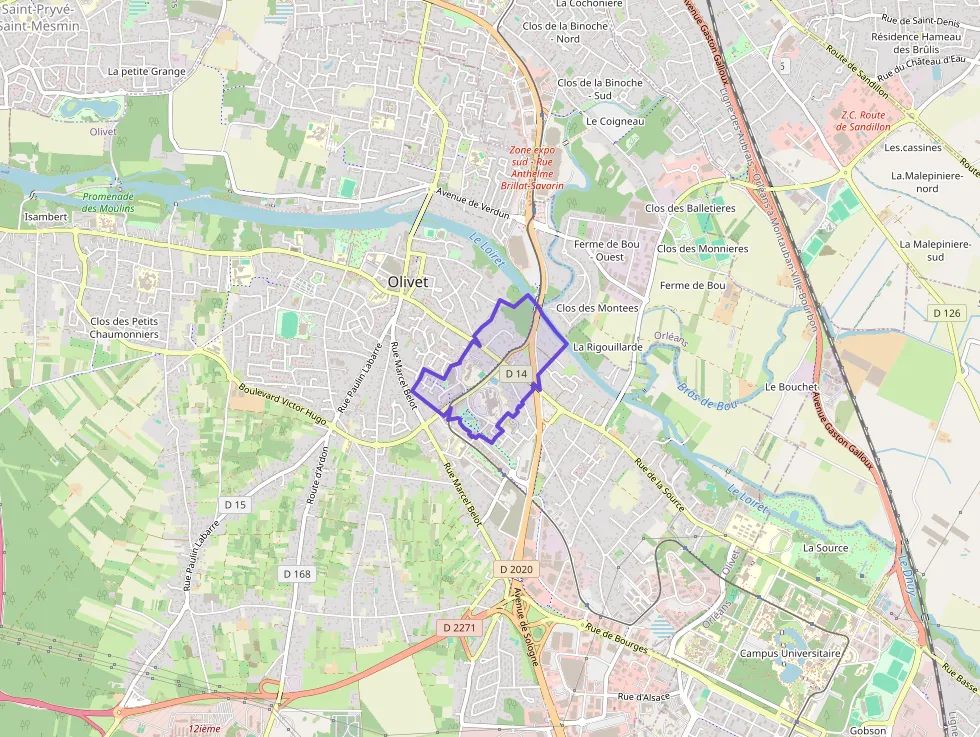 Appartement 53 m² deux pieces à vendre à Olivet