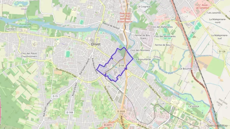 Appartement 53 m² deux pieces à vendre à Olivet Appartement 53 m² deux pieces à vendre à Olivet