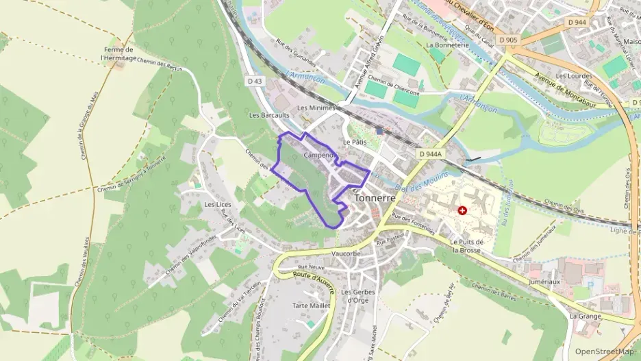 Appartement 54 m² une piece à vendre à Tonnerre Appartement 54 m² une piece à vendre à Tonnerre