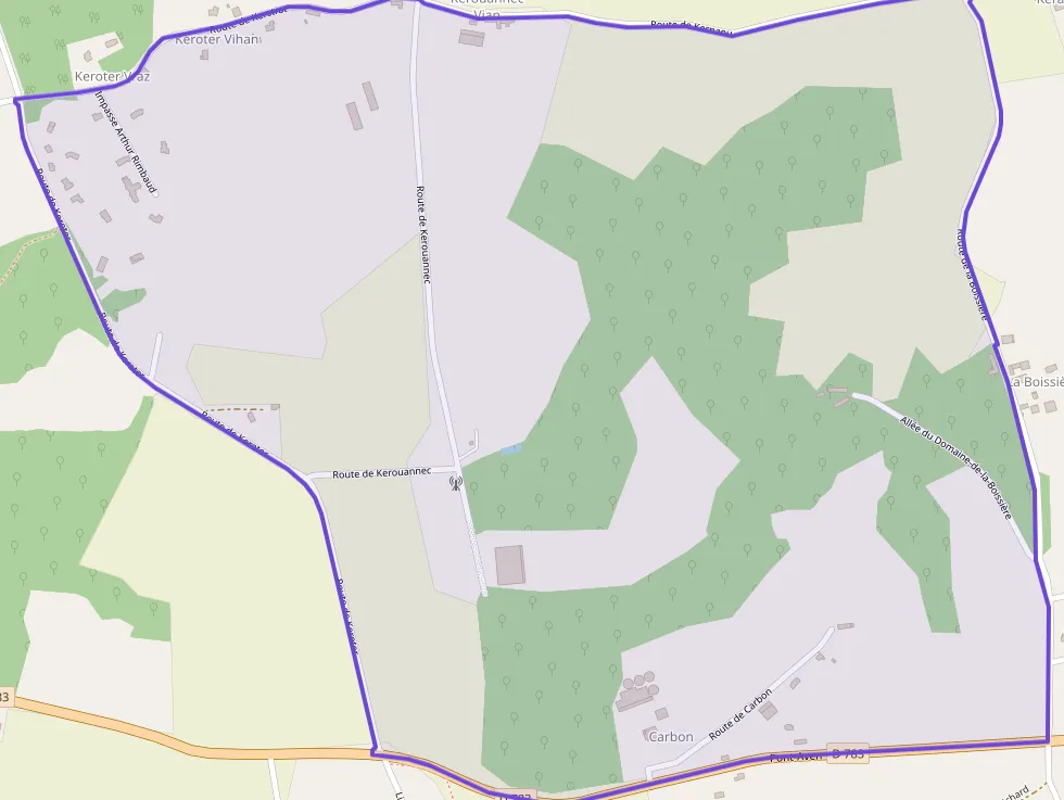 Appartement 57 m² trois pièces à vendre à Trégunc