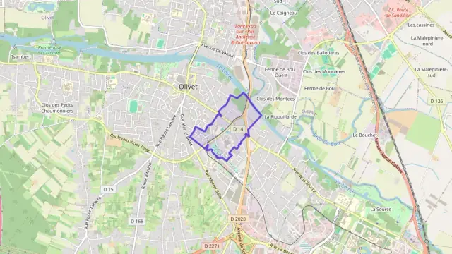 Appartement 83 m² trois pièces à vendre à Olivet