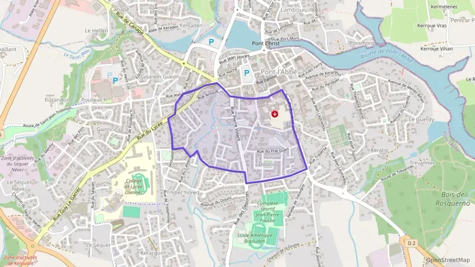 Appartement 67 m² trois pièces à vendre à Pont-l`Abbé