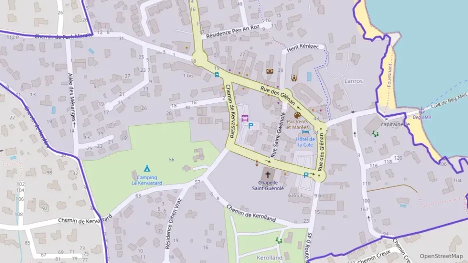 Appartement 40 m² trois pièces à vendre à Fouesnant