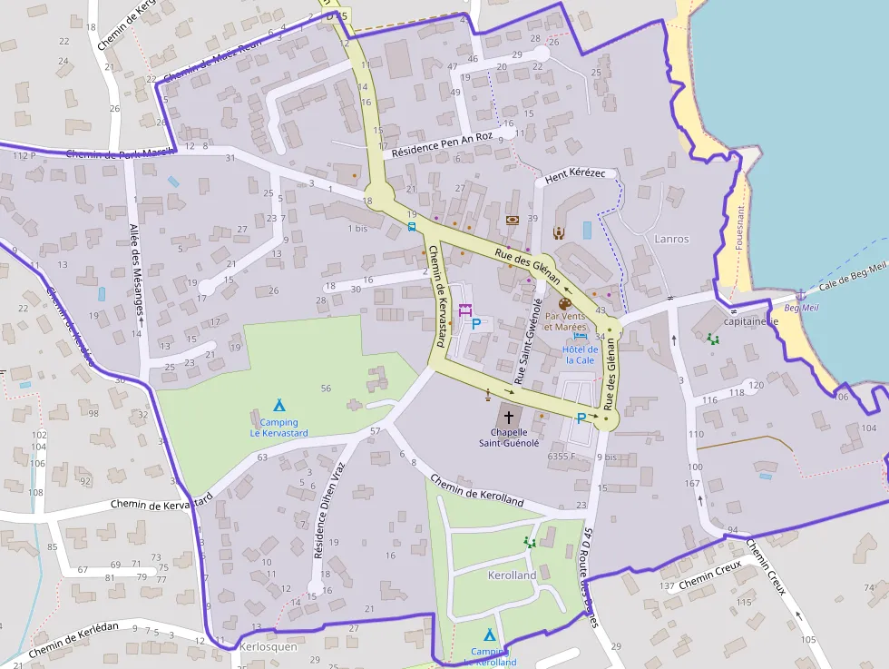 Appartement 53 m² deux pieces à vendre à Fouesnant