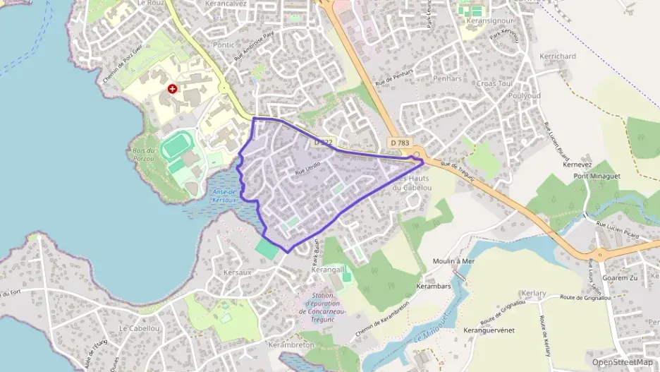 Appartement 62 m² trois pièces à vendre à Concarneau Appartement 62 m² trois pièces à vendre à Concarneau