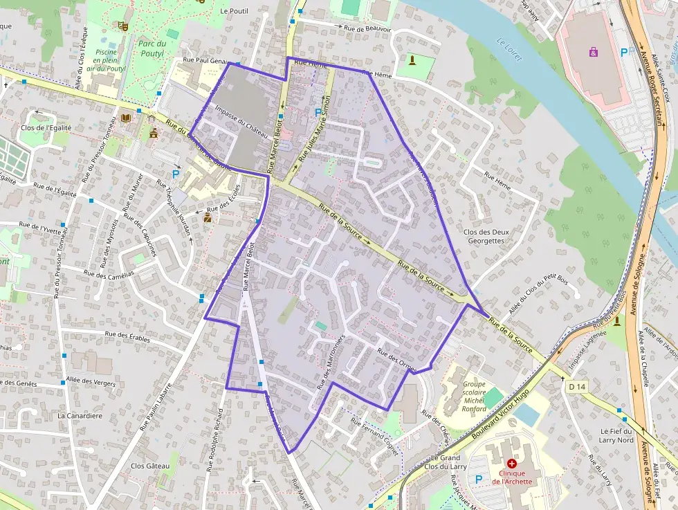 Appartement 47 m² deux pieces à vendre à Olivet