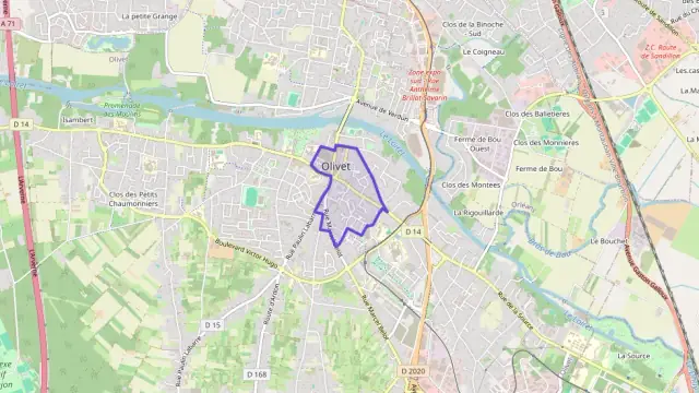 Appartement 47 m² deux pieces à vendre à Olivet