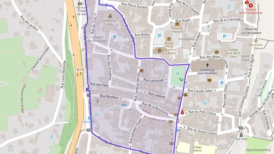 Appartement 97 m² quatre pièces à vendre à Langres