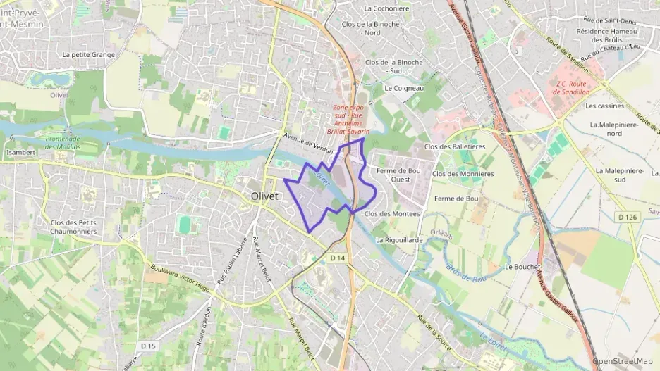 Appartement 95 m² trois pièces à vendre à Olivet