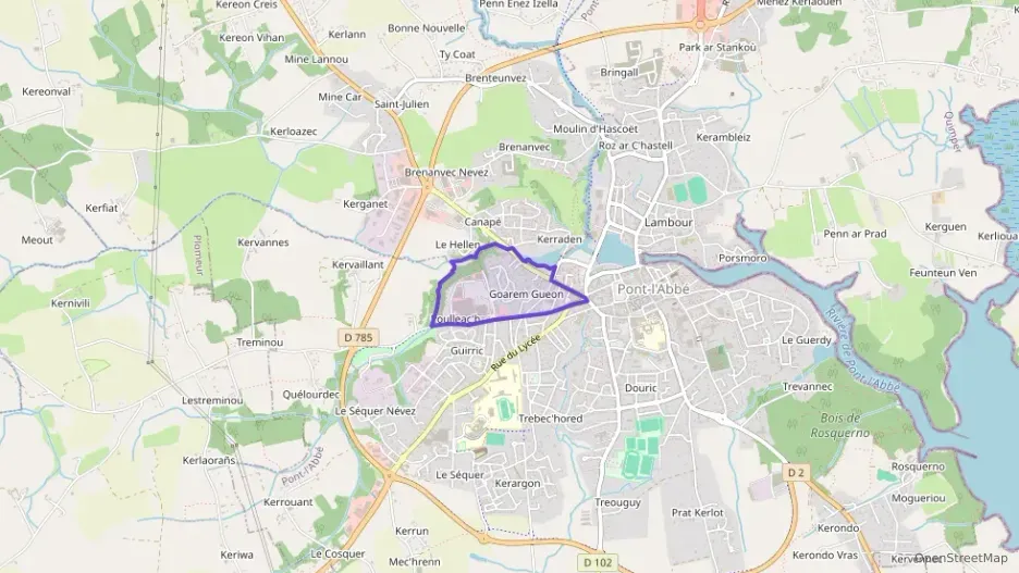 Appartement 32 m² une piece à vendre à Pont-l`Abbé Appartement 32 m² une piece à vendre à Pont-l`Abbé