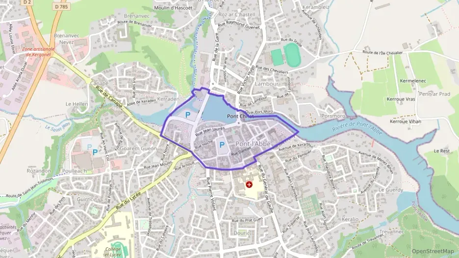 Appartement 140 m² cinq pièces à vendre à Pont-l`Abbé