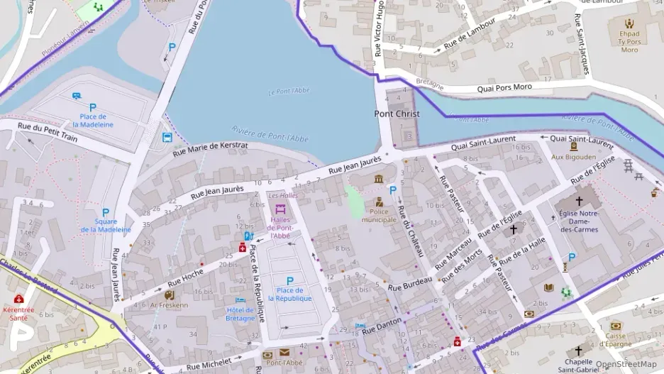 Appartement 120 m² cinq pièces à vendre à Pont-l`Abbé