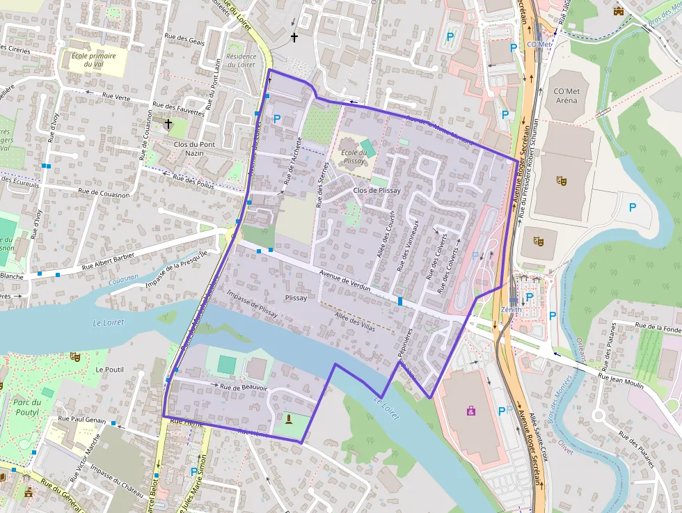 Appartement 90 m² trois pièces à vendre à Olivet