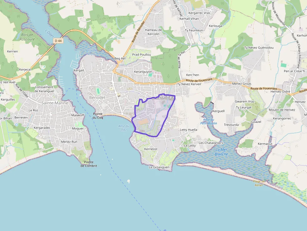 Appartement d'une pièce 31 m² à vendre à Bénodet Appartement d'une pièce 31 m² à vendre à Bénodet