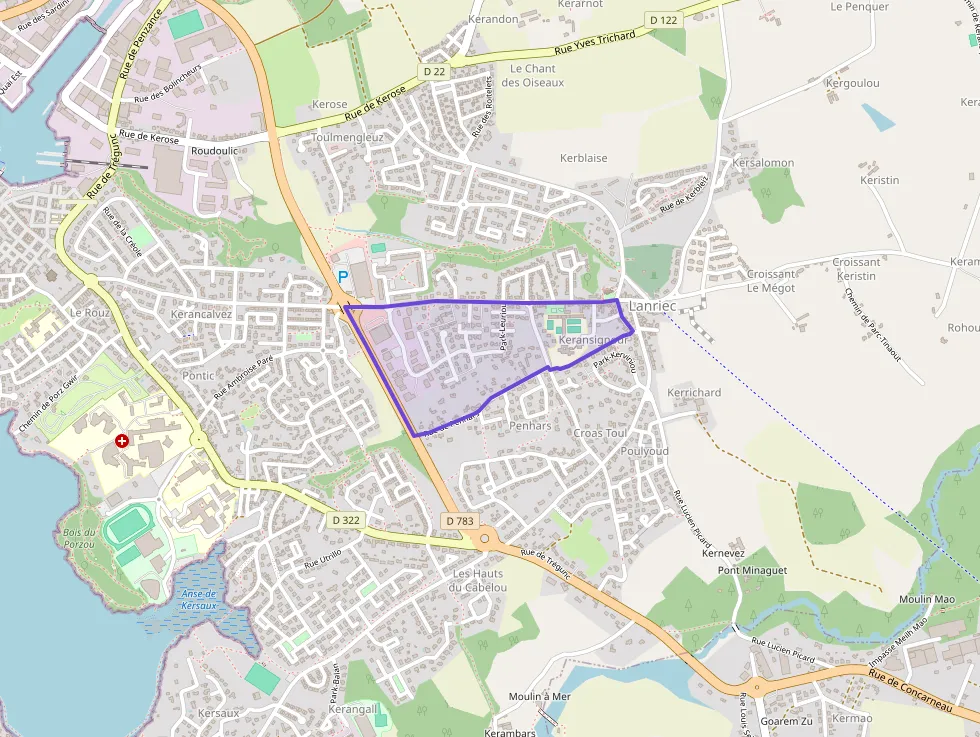 Appartement 35 m² deux pieces à vendre à Concarneau