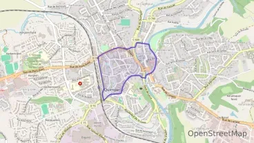 Appartement d'une pièce 25 m² à vendre  à Quimperlé