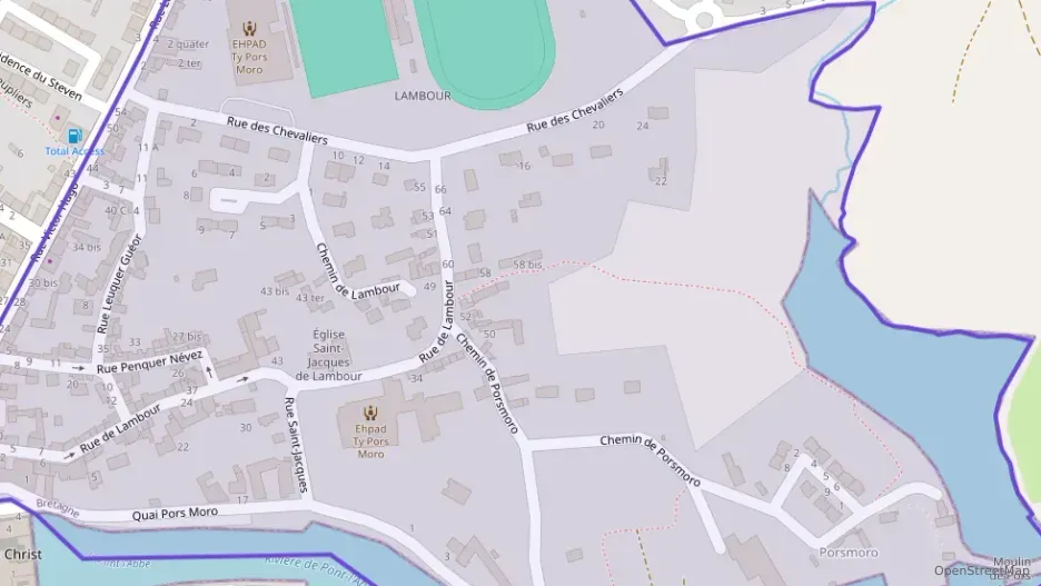 Appartement 42 m² deux pieces à vendre à Pont-l`Abbé