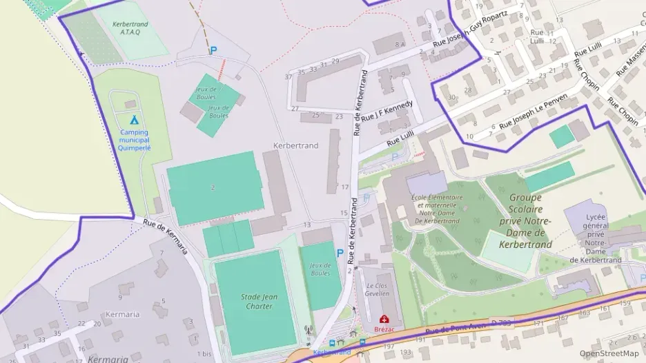 Appartement 68 m² trois pièces à vendre à Quimperlé Appartement 68 m² trois pièces à vendre à Quimperlé