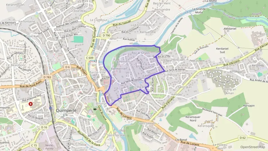 Appartement 43 m² deux pieces à vendre à Quimperlé Appartement 43 m² deux pieces à vendre à Quimperlé