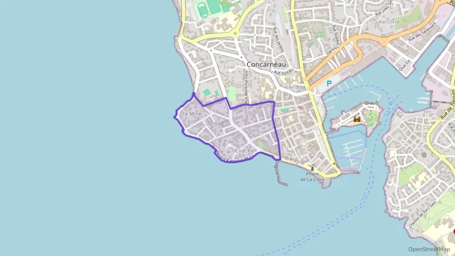 Appartement 52 m² trois pièces à vendre à Concarneau Appartement 52 m² trois pièces à vendre à Concarneau