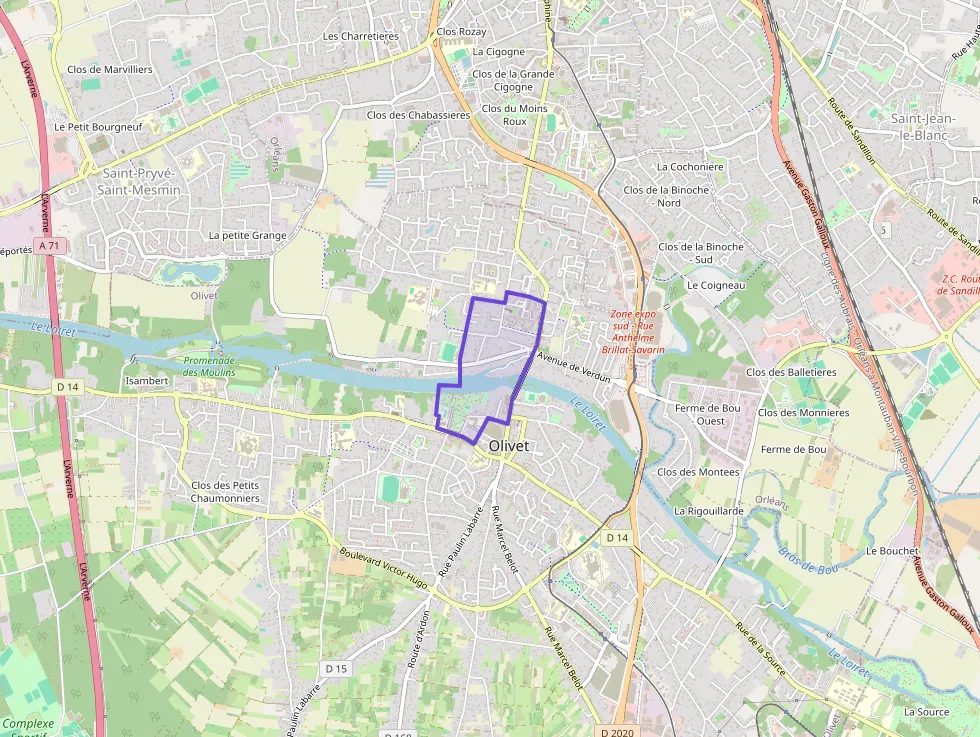 Appartement 61 m² trois pièces à vendre à Olivet