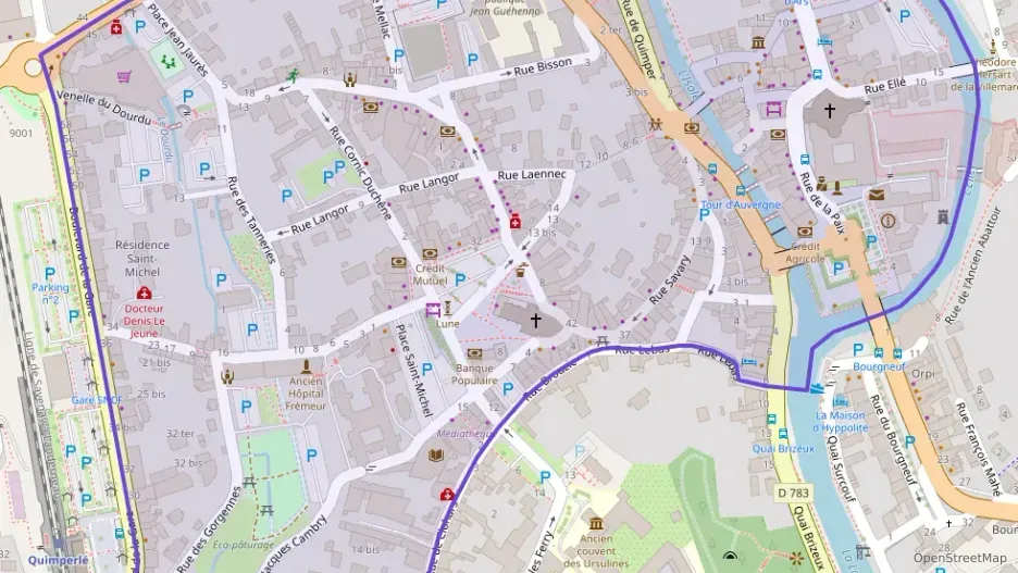 Appartement 48 m² deux pieces à vendre à Quimperlé Appartement 48 m² deux pieces à vendre à Quimperlé