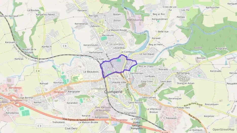 Appartement 39 m² une piece à vendre à Quimperlé Appartement 39 m² une piece à vendre à Quimperlé