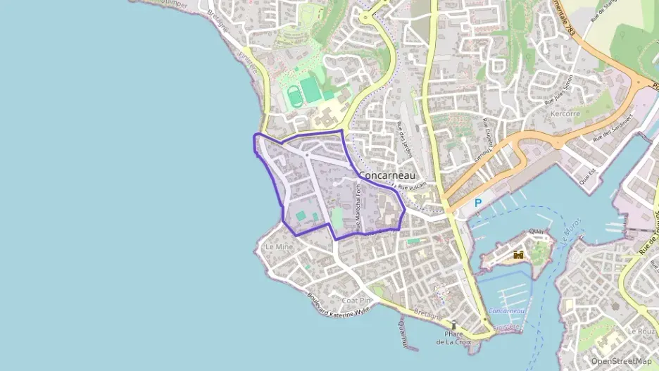 Appartement 83 m² cinq pièces à vendre à Concarneau Appartement 83 m² cinq pièces à vendre à Concarneau