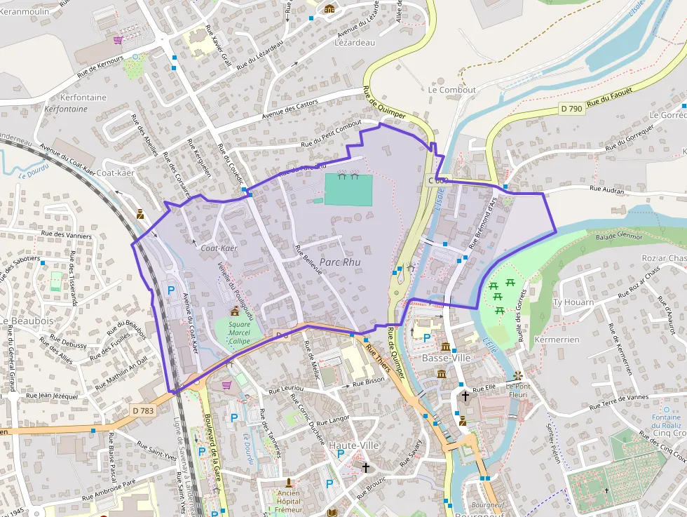 Appartement 64 m² trois pièces à vendre à Quimperlé