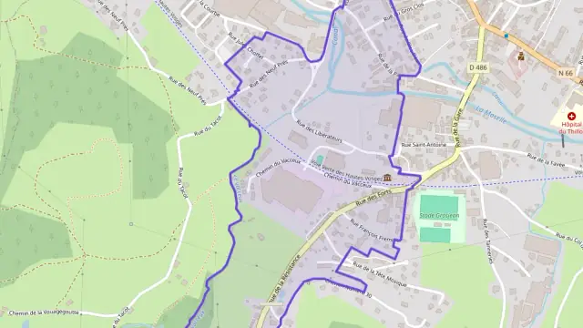 Appartement 64 m² deux pieces à vendre à Le Thillot