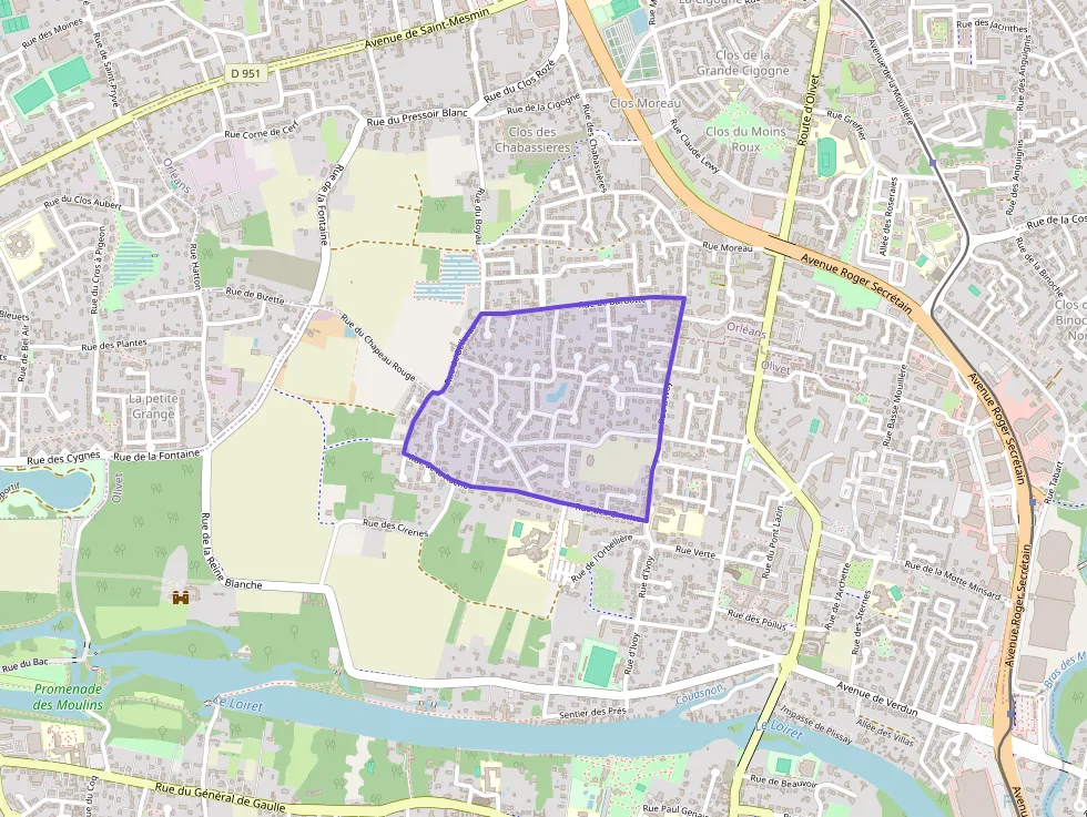 Appartement 47 m² deux pieces à vendre à Olivet