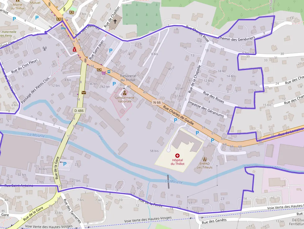 Appartement 60 m² trois pièces à vendre à Le Thillot