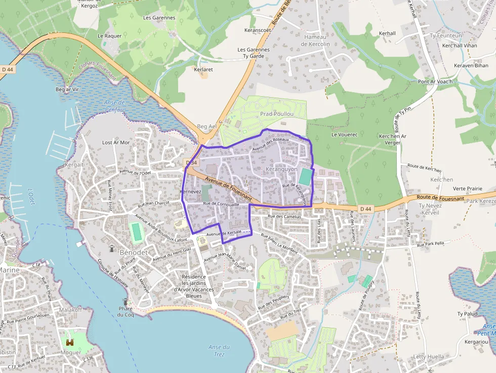 Appartement 78 m² trois pièces à vendre à Bénodet