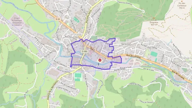 Appartement 45 m² deux pieces à vendre à Le Thillot