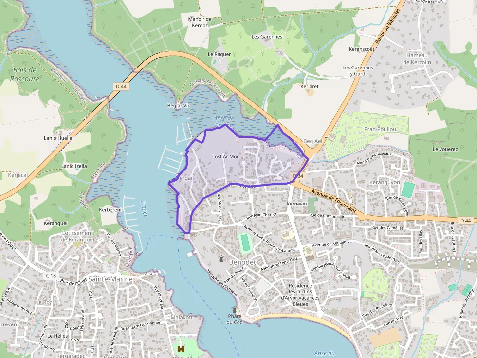 Appartement 31 m² deux pieces à vendre à Bénodet