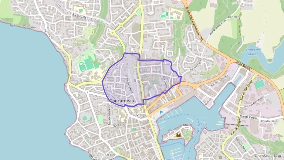 Appartement 54 m² trois pièces à vendre à Concarneau Appartement 54 m² trois pièces à vendre à Concarneau