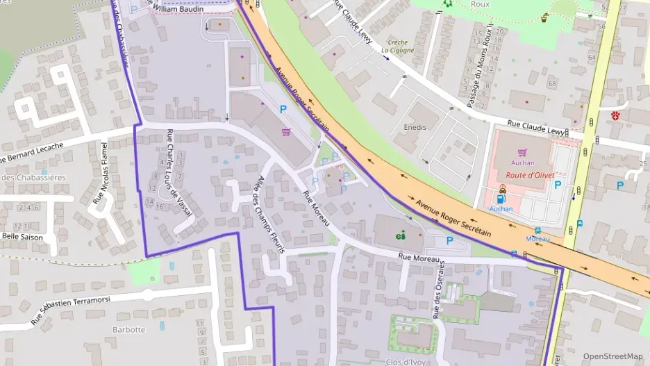 Appartement 70 m² trois pièces à vendre à Orléans