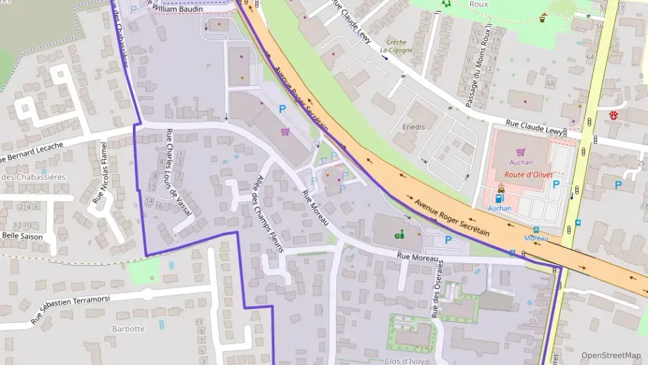 Appartement 93 m² quatre pièces à vendre à Orléans