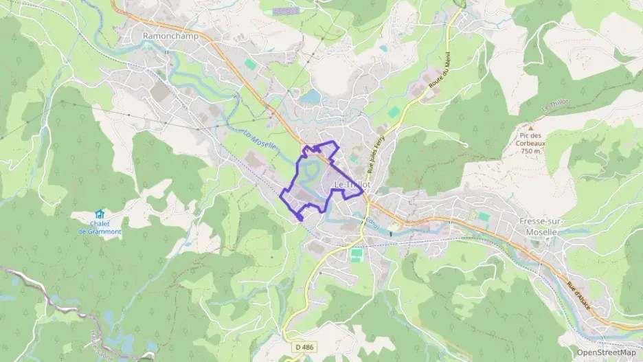 Appartement 45 m² trois pièces à vendre à Le Thillot