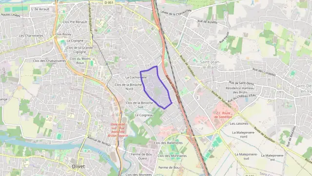 Appartement 62 m² trois pièces à vendre à Saint-Jean-le-Blanc