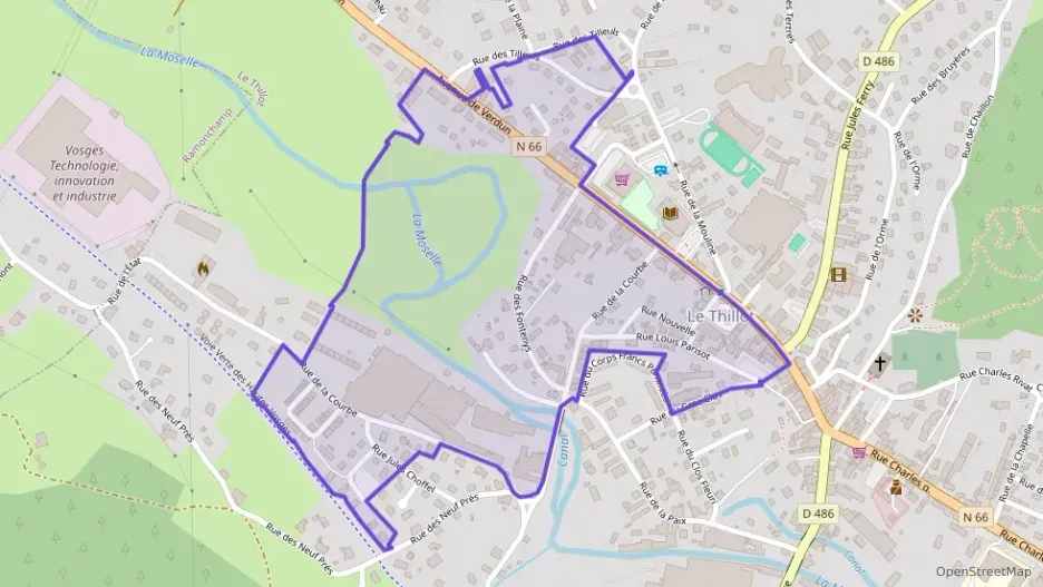 Appartement 43 m² deux pieces à vendre à Le Thillot