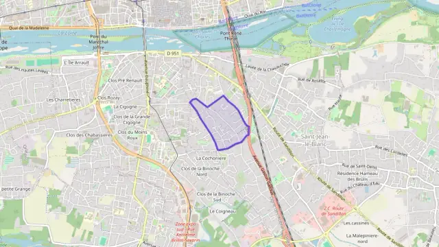 Appartement 66 m² trois pièces à vendre à Saint-Jean-le-Blanc