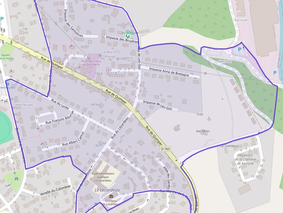 Appartement 26 m² deux pieces à vendre à Quimperlé