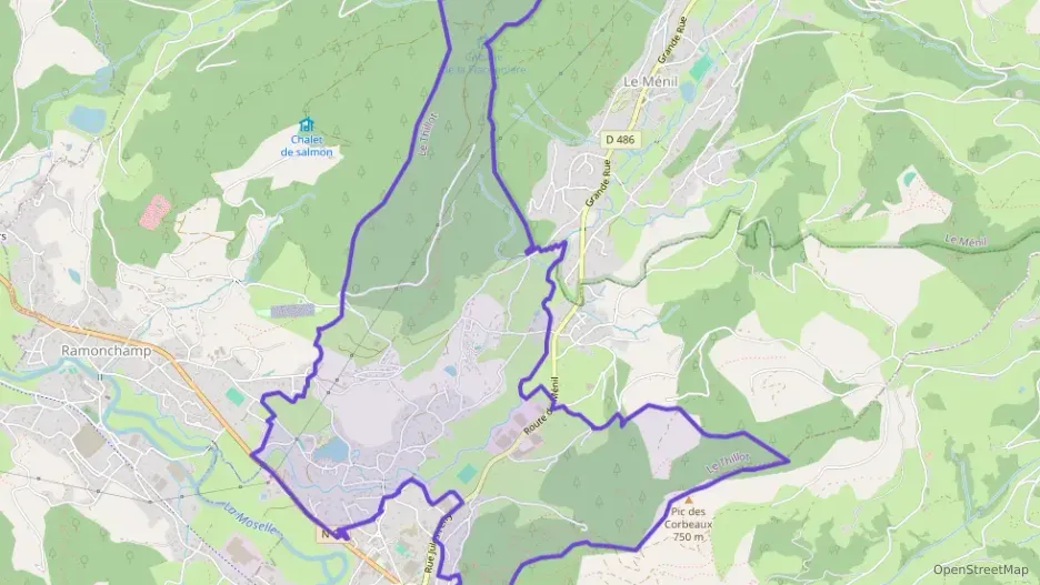 Appartement 96 m² quatre pièces à vendre à Le Thillot