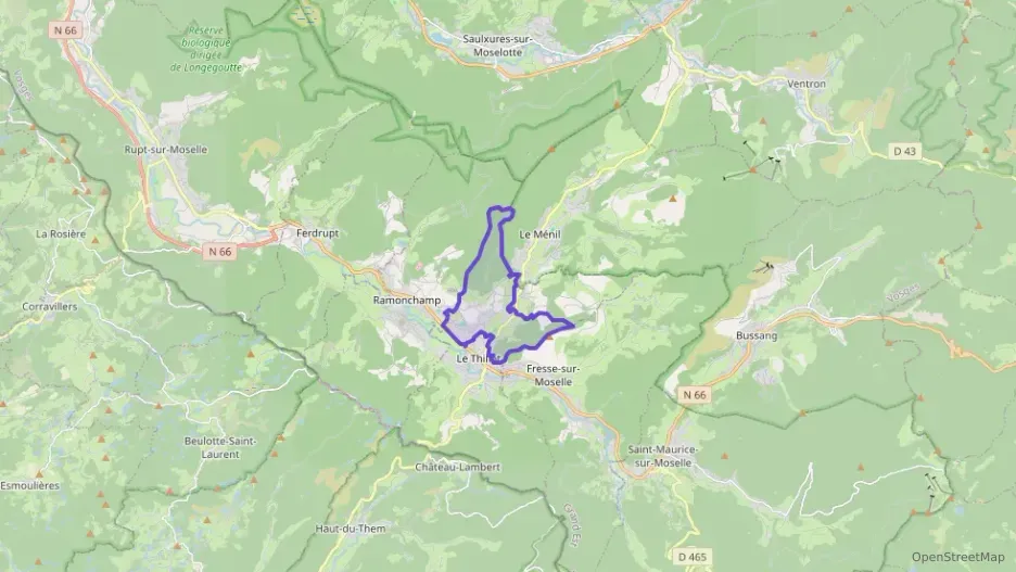 Appartement 96 m² quatre pièces à vendre à Le Thillot