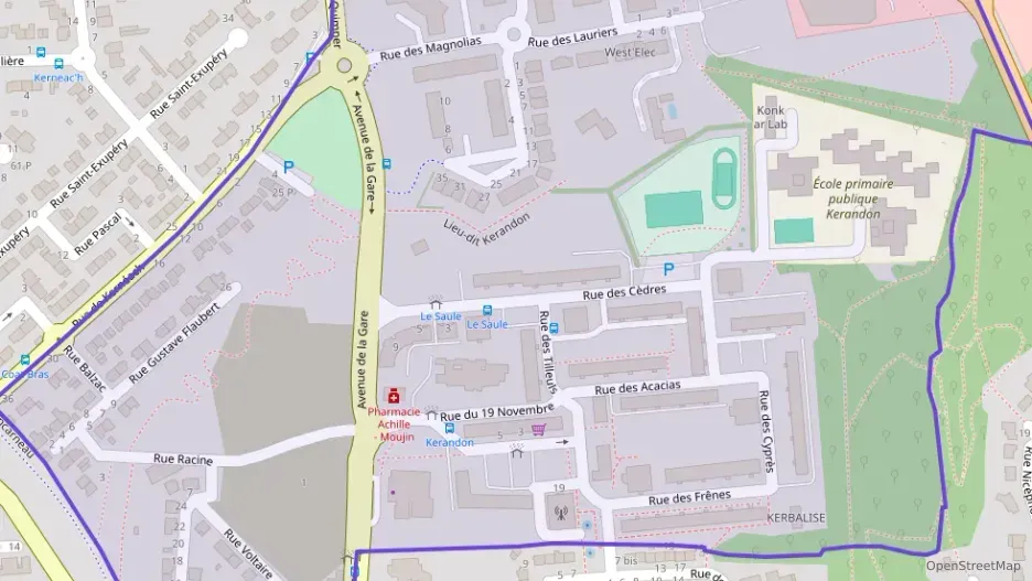 Appartement 63 m² trois pièces à vendre à Concarneau Appartement 63 m² trois pièces à vendre à Concarneau