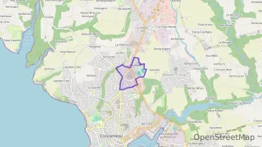 Appartement 65 m² trois pièces à vendre à Concarneau