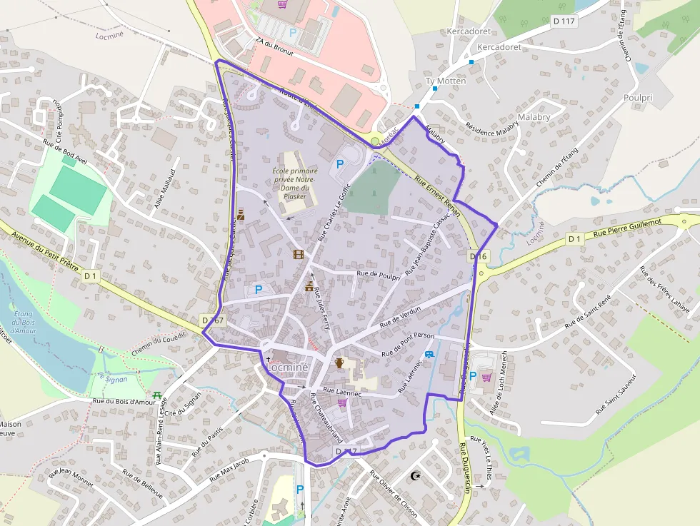 Appartement 36 m² trois pièces à vendre à Locminé